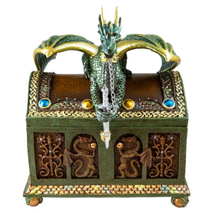 Dragon Hinged Keepsake Musical Trinket Box