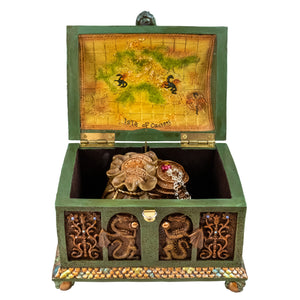 Dragon Hinged Keepsake Musical Trinket Box