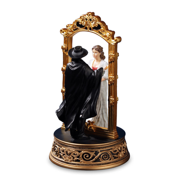 Phantom & Christine Mirror Figurine - San Francisco Music Box