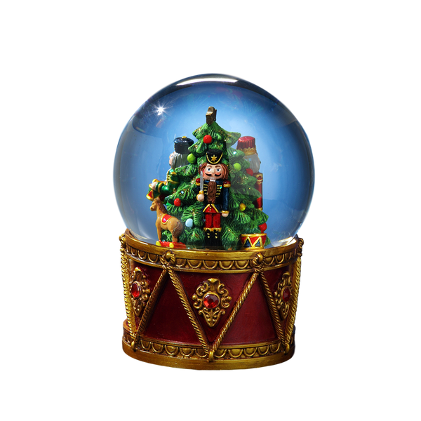 Christmas Nutcracker Snowglobe, Let's Go Nuts' Water Bottle