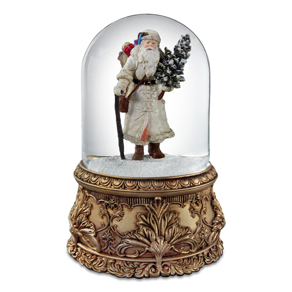 Santa Musical Domed WG - San Francisco Music Box Company